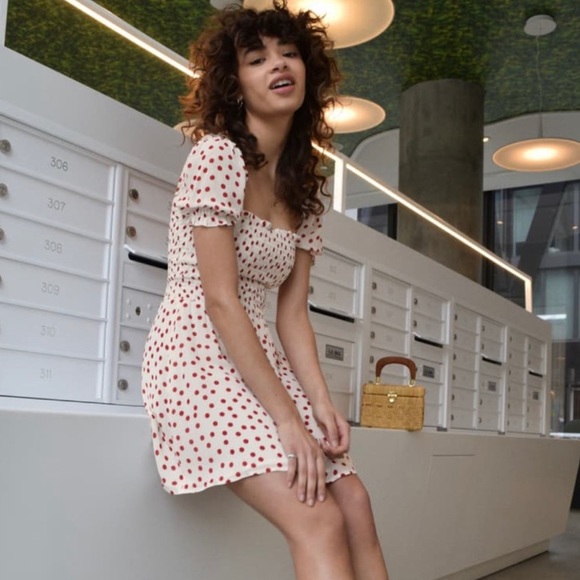 Reformation Dresses & Skirts - Polka dot dress